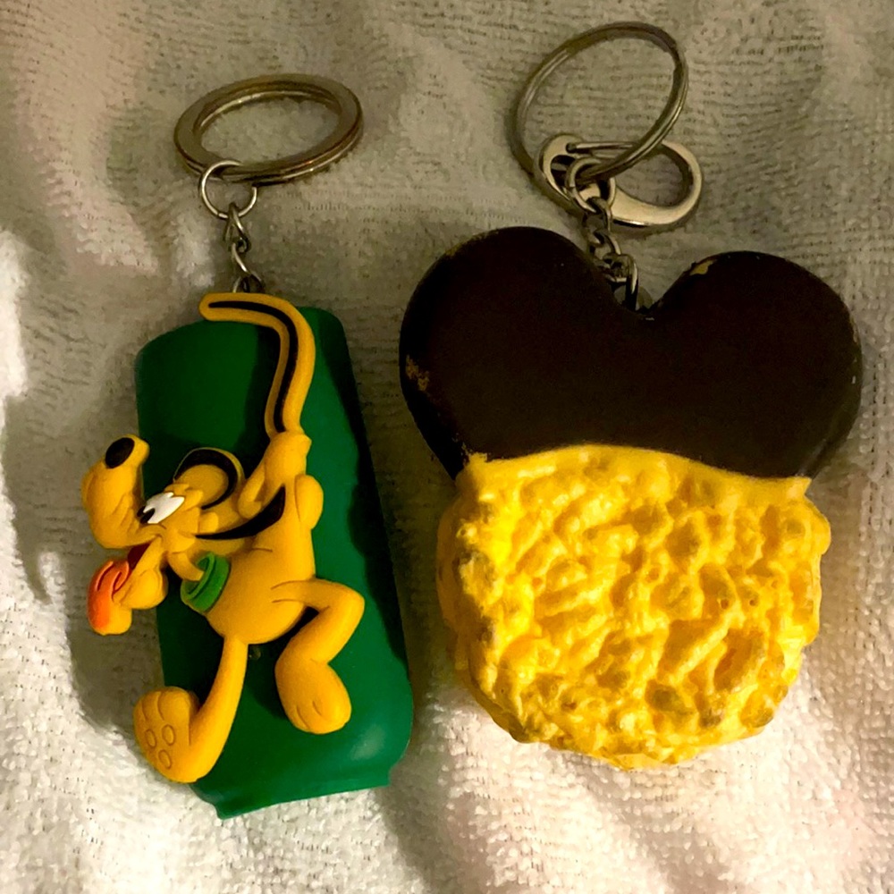 2 Disney Keychains